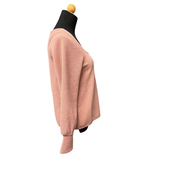 MADEWELL Ottoman Rib Square-Neck Top size small - Picture 8 of 11